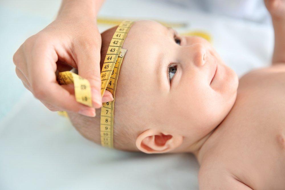 Размер окружности головы у ребенка в 1 год thumbnail