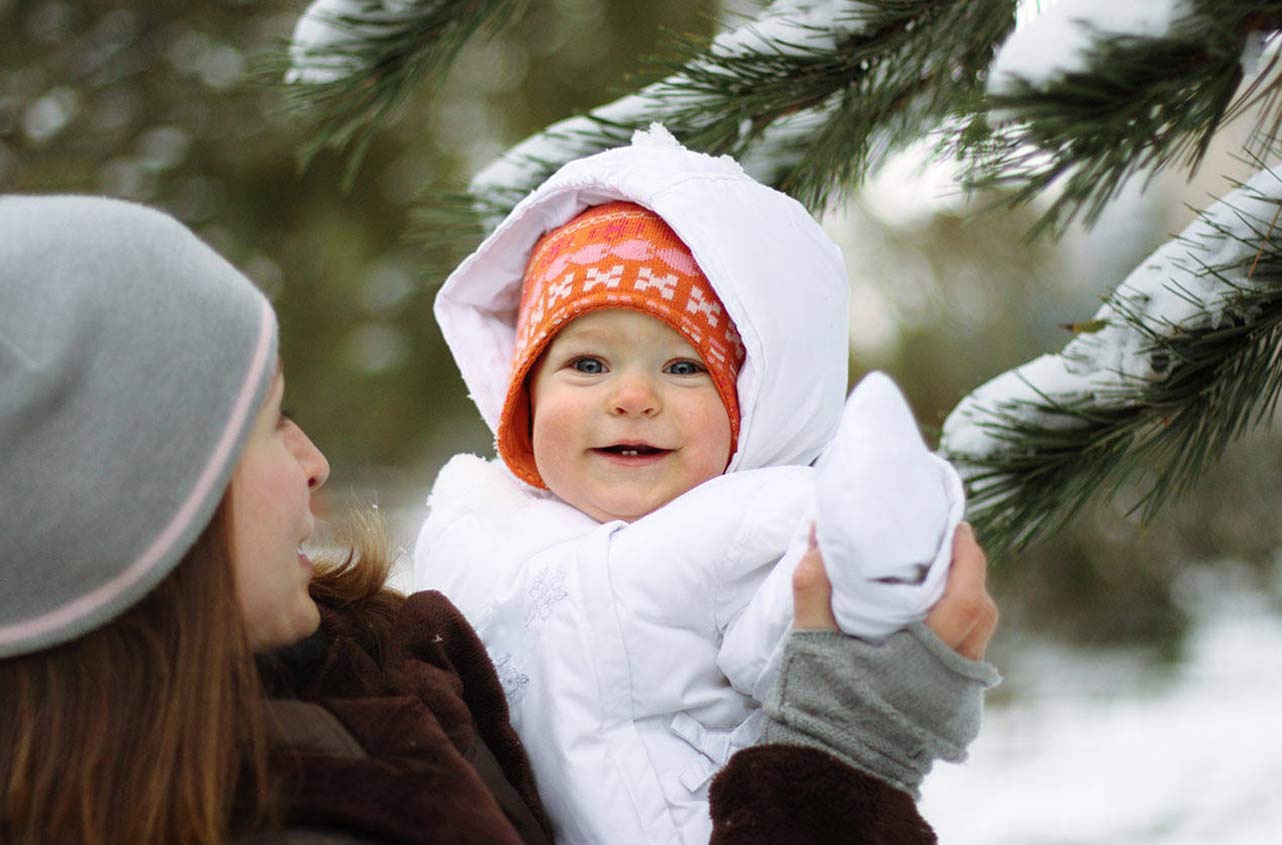 До какой температуры можно гулять с годовалым ребенком зимой thumbnail